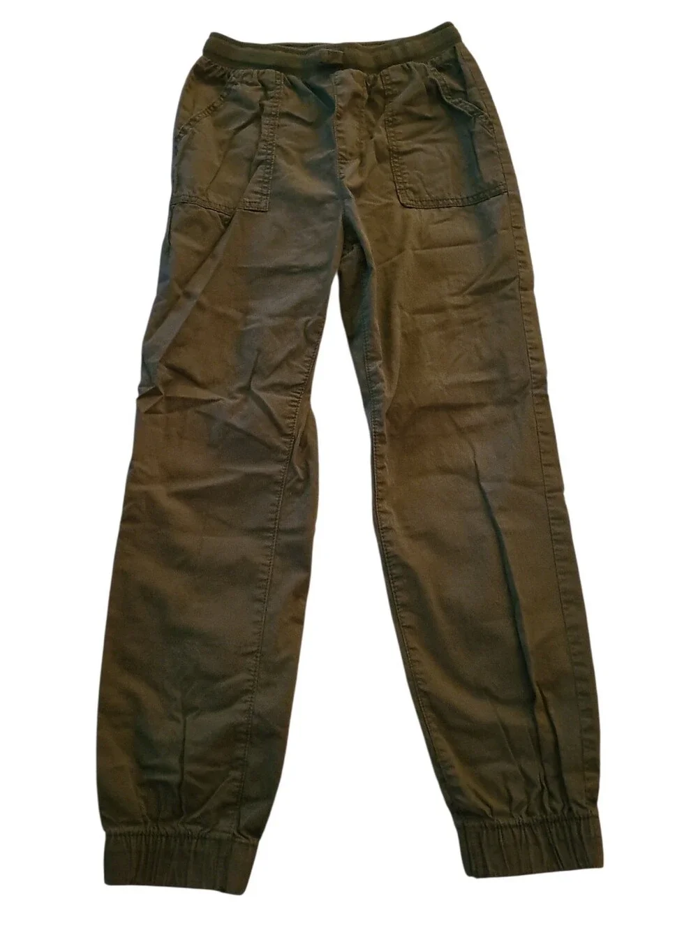 Jumping Beans Boys Olive Green Casual Jogger Pants Sz 12